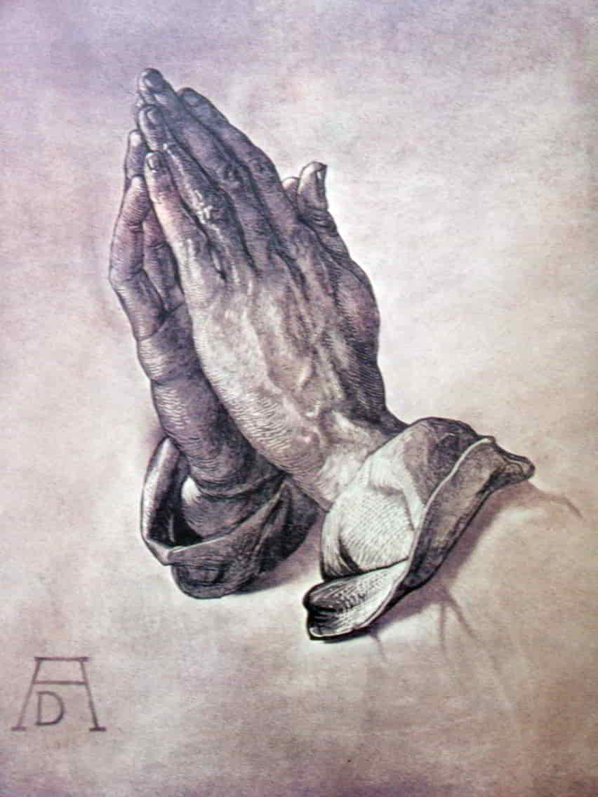 Praying hands, by Albrecht Durer